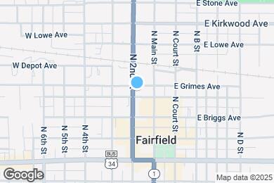 Map image of the property - 107 W Hempstead Ave