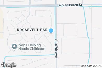 Map image of the property - 10714 W Jefferson St