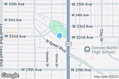 Map image of the property - 3050 W 32nd Ave