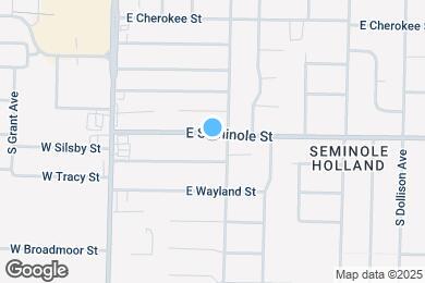 Map image of the property - 318 E Seminole St