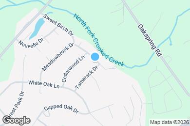 Map image of the property - 321 Tamarack Dr