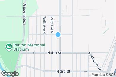 Map image of the property - 441 Park Ave N