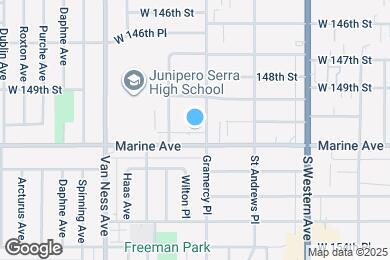 Map image of the property - 15015 Gramercy Pl
