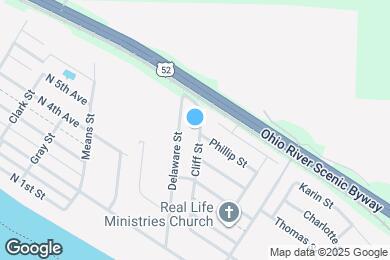 Map image of the property - 601 Cliff St