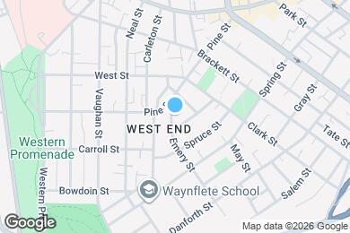 Map image of the property - 127 Emery St