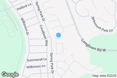 Map image of the property - 223 Charter Oaks Dr
