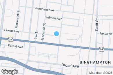 Map image of the property - 2583 Faxon Ave