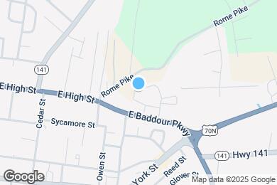 Map image of the property - Ironwood Apartments