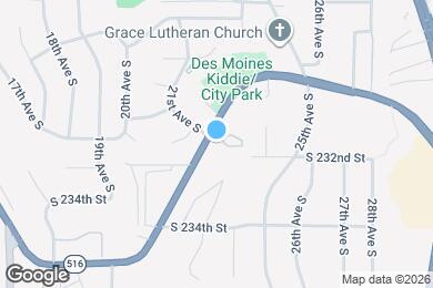 Map image of the property - 2095 S Kent Des Moines Rd