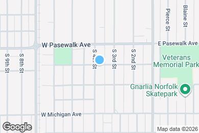 Map image of the property - 801 S 4th St