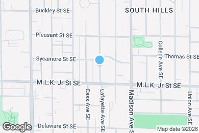 Map image of the property - 709 Lafayette Ave SE