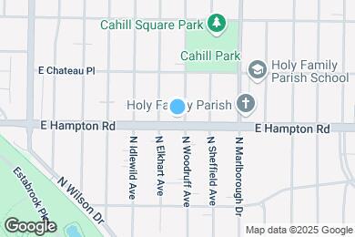 Map image of the property - 824 E Hampton Rd
