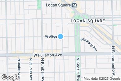 Map image of the property - 2444 N Sawyer Ave