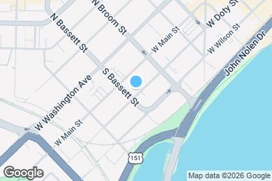 Map image of the property - 444 W Doty St