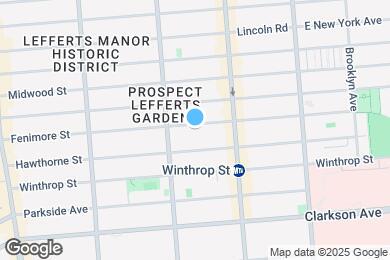 Map image of the property - 310 Fenimore St