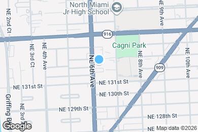 Map image of the property - 13215 NE 6th Ave