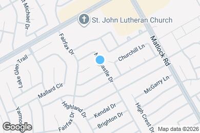 Map image of the property - 1711 Newcastle Dr