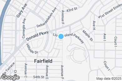 Map image of the property - 522 Oak Pl