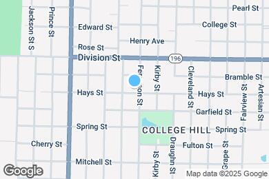 Map image of the property - 621 Ferguson St