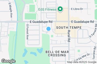 Map image of the property - 6521 S La Corta Dr