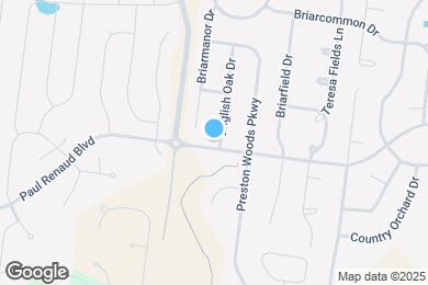 Map image of the property - 1837 English Oak Dr