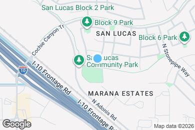 Map image of the property - 11475 W Magic Song St
