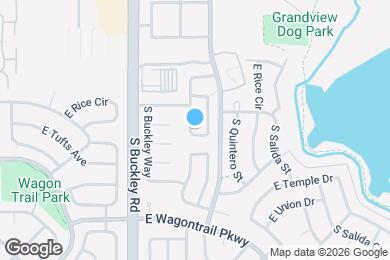 Map image of the property - 4556 S Pagosa Way
