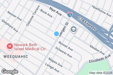 Map image of the property - 953 Bergen St