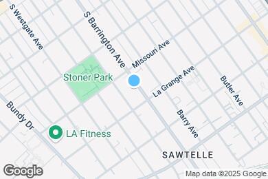 Map image of the property - 1929 S Barrington Ave