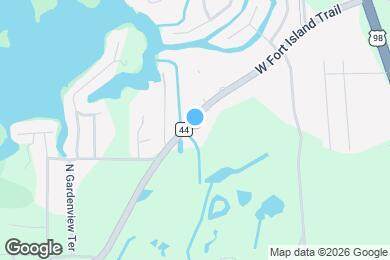 Map image of the property - 9330 W Fort Island Trl