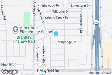 Map image of the property - 2310 Overbrook Dr