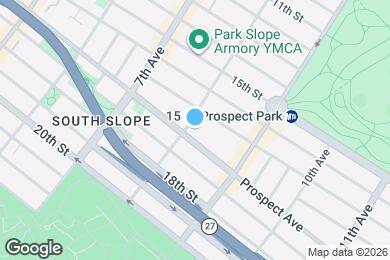 Map image of the property - Modern 2 Bed in Park Slope