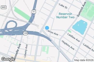 Map image of the property - 251 Beacon Ave