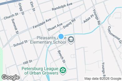 Map image of the property - 342 Poplar St