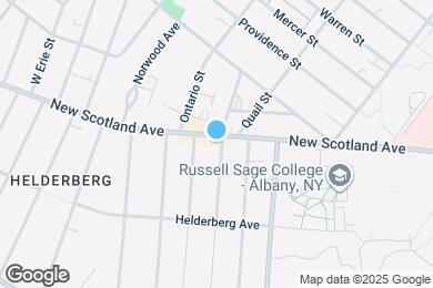 Map image of the property - 280 New Scotland Ave