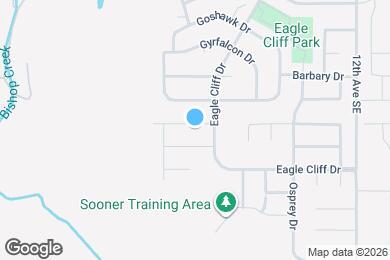 Map image of the property - 608 Talon Dr