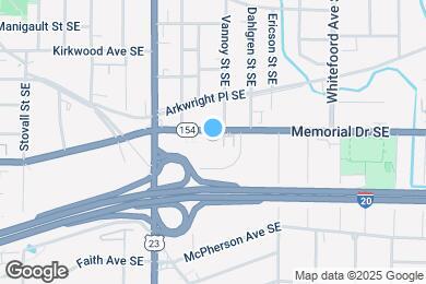 Map image of the property - 1237 Memorial Dr SE