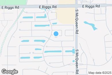 Map image of the property - 869 E Waterview Pl