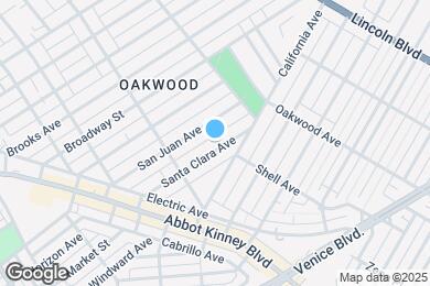 Map image of the property - 643 Santa Clara Ave