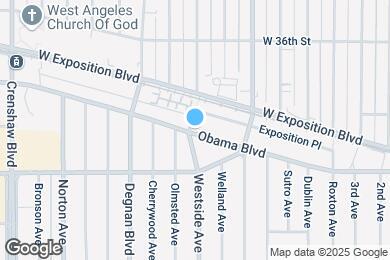 Map image of the property - 2835 Obama Blvd
