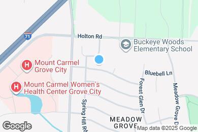 Map image of the property - 2404 Deerfield Dr