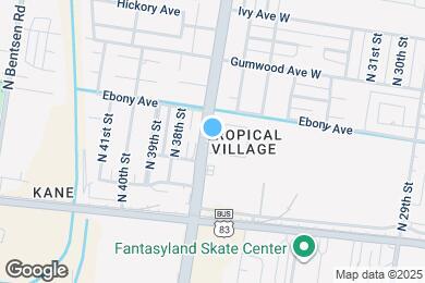 Map image of the property - 309 N 36th Ln