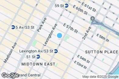 Map image of the property - EAST 55 STREET