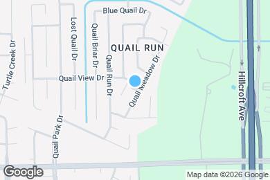 Map image of the property - 16706 Quail Meadow Dr