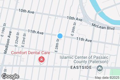 Map image of the property - 457 E 28th St