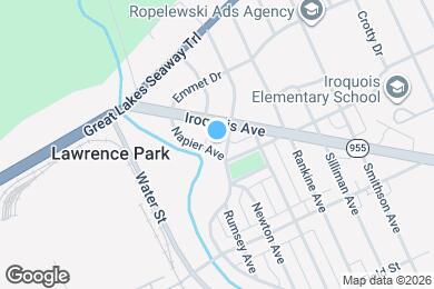 Map image of the property - 755 Napier Ave