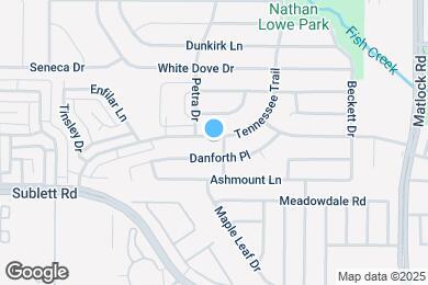 Map image of the property - 942 Tennessee Trail