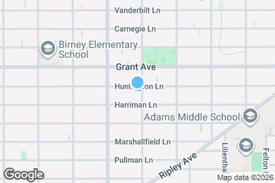 Map image of the property - 2220 Huntington Ln