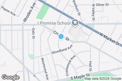 Map image of the property - 93 Oakdale Ave