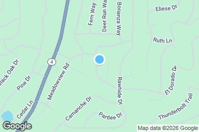 Map image of the property - 2015 El Dorado Dr